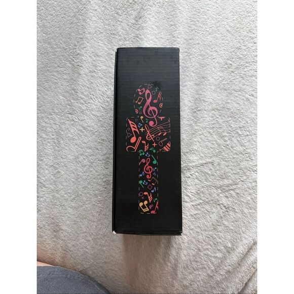 Ovellic Rose Gold Karaoke Microphone For Kids - Picture 2 of 11